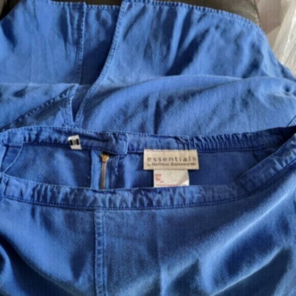 Vintage Denim Jean Blue Maxi Skirt Sz 10 - Picture 5 of 14